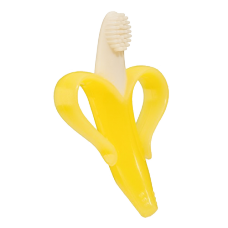 [3B]美國Baby Banana Brush剝皮香蕉固齒器牙刷