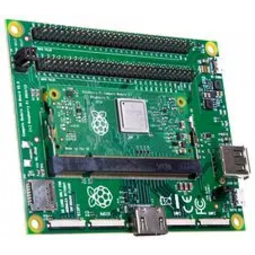 CM3+ DEV. KIT-Development Kit, Raspberry Pi Compute Module 3+, BCM2837B0 SoC, Complete I/O Interface